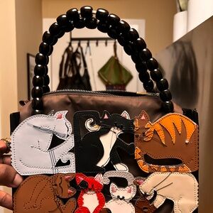 Michael Simon Cat-chwork Purse - Used Only Twice!
